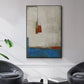 Take that Road - Floater Framed Canvas Print