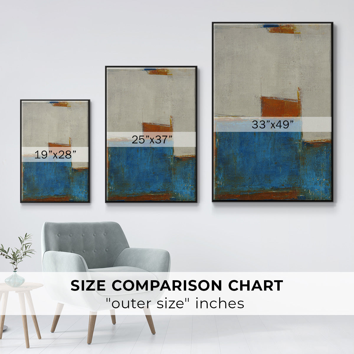 Sunset for Somebody - Floater Framed Canvas Print
