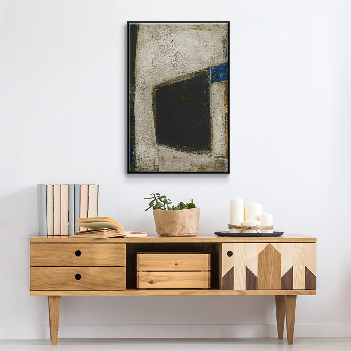 Policy of Truth II - Floater Framed Canvas Print