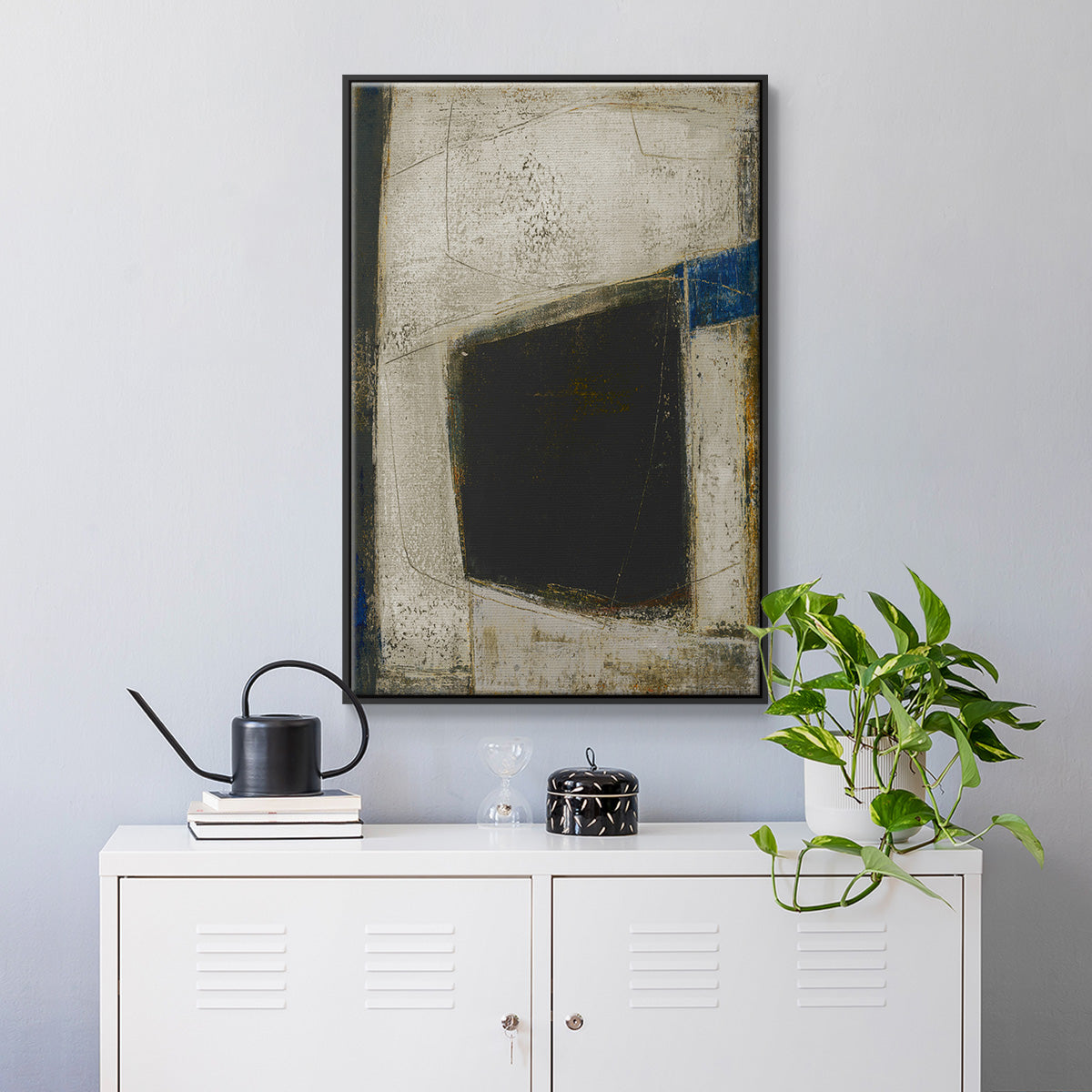 Policy of Truth II - Floater Framed Canvas Print