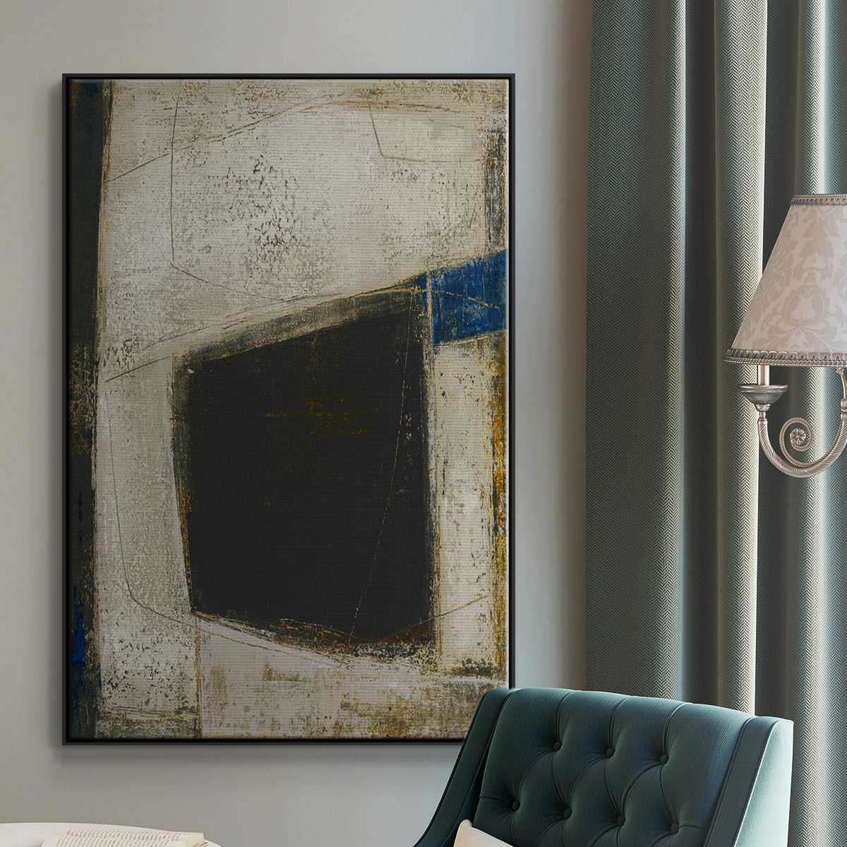 Policy of Truth II - Floater Framed Canvas Print