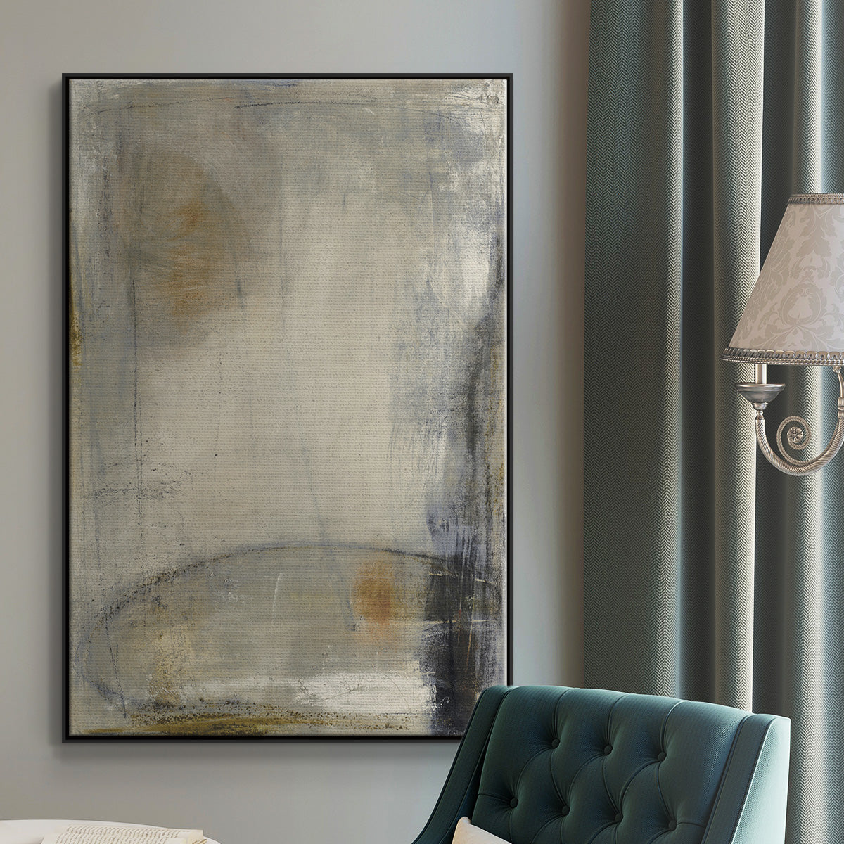 Sledge Hammer - Floater Framed Canvas Print
