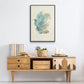 Betta I - Floater Framed Canvas Print