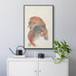 Betta III - Floater Framed Canvas Print