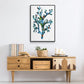 Sea Coral I - Floater Framed Canvas Print