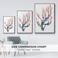 Sea Coral II - Floater Framed Canvas Print