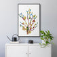 Sea Coral III - Floater Framed Canvas Print