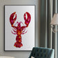 Lobster - Floater Framed Canvas Print