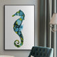 Seahorse - Floater Framed Canvas Print