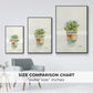 Succulent II - Floater Framed Canvas Print