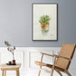 Succulent II - Floater Framed Canvas Print