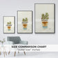 Succulent III - Floater Framed Canvas Print