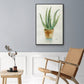 Succulent IV - Floater Framed Canvas Print