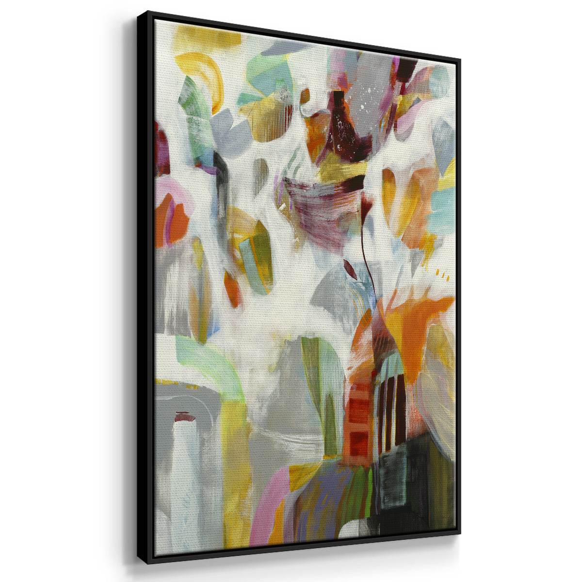 Renewal - Floater Framed Canvas Print