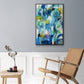 Green Passage - Floater Framed Canvas Print