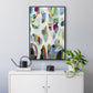 Interaction - Floater Framed Canvas Print