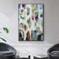 Interaction - Floater Framed Canvas Print