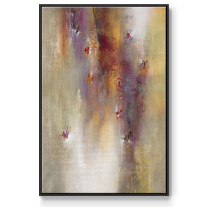 Scarlet Summer - Floater Framed Canvas Print