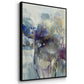 Meadow Saffron I - Floater Framed Canvas Print
