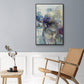 Meadow Saffron I - Floater Framed Canvas Print