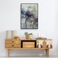 Meadow Saffron I - Floater Framed Canvas Print