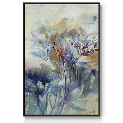 Meadow Saffron II - Floater Framed Canvas Print