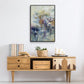 Meadow Saffron II - Floater Framed Canvas Print