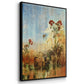 Dedicated to Spring - Floater Framed Canvas Print