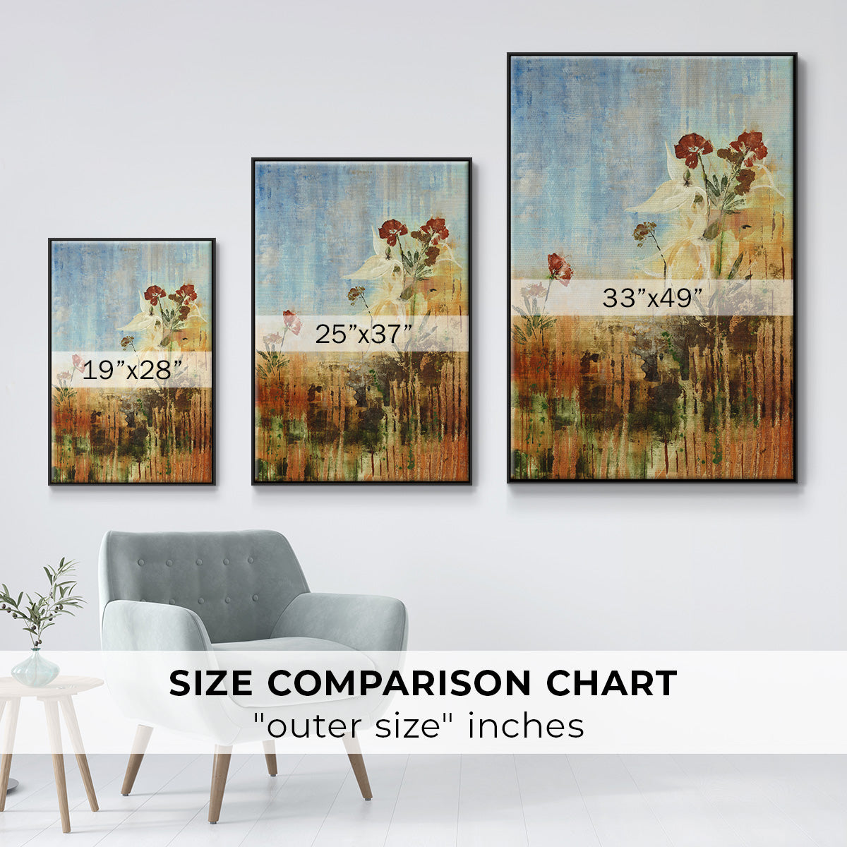 Dedicated to Spring - Floater Framed Canvas Print