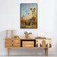 Dedicated to Spring - Floater Framed Canvas Print