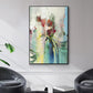 Celebration I - Floater Framed Canvas Print