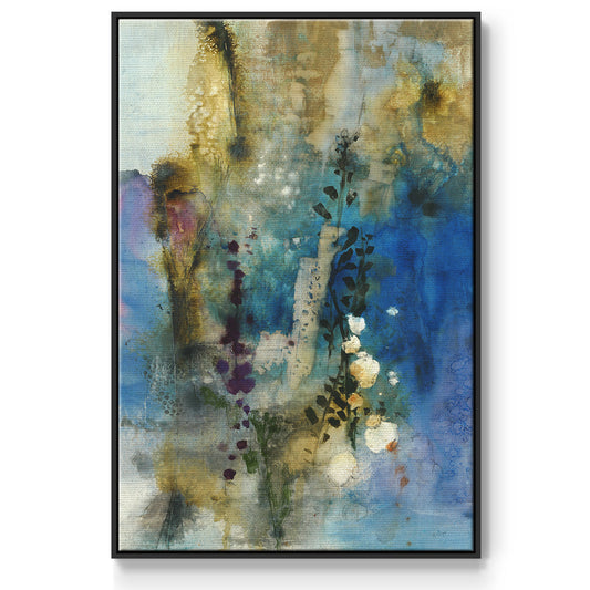 Immerge I - Floater Framed Canvas Print