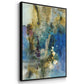 Immerge I - Floater Framed Canvas Print