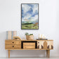 Spring Air II - Floater Framed Canvas Print
