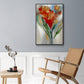 Wild Flower Bouquet - Floater Framed Canvas Print