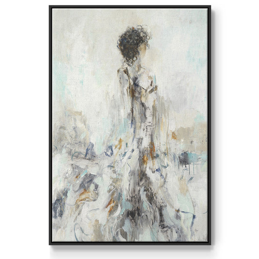 Romantic Reflection II - Floater Framed Canvas Print