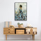 Fluid Beauty - Floater Framed Canvas Print