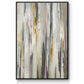 Color Ripple - Floater Framed Canvas Print