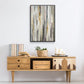Color Ripple - Floater Framed Canvas Print