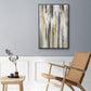 Color Ripple II - Floater Framed Canvas Print