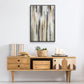 Color Ripple II - Floater Framed Canvas Print