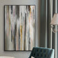 Color Ripple II - Floater Framed Canvas Print