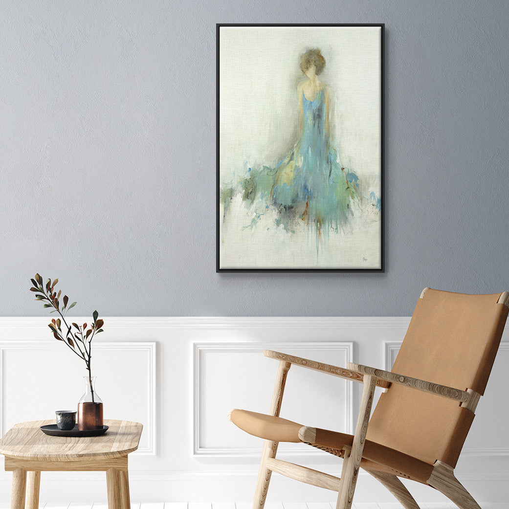Reflection on You - Floater Framed Canvas Print