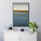 Beside the Blue I - Floater Framed Canvas Print