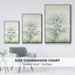 Textured Bouquet - Floater Framed Canvas Print