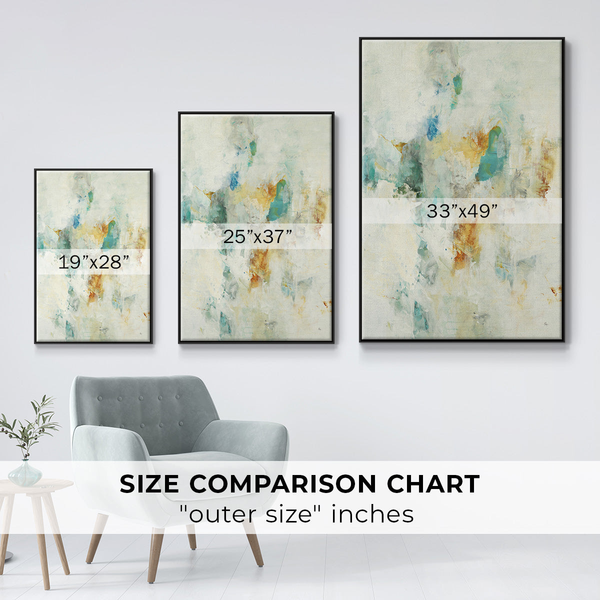 Let's Dance - Floater Framed Canvas Print