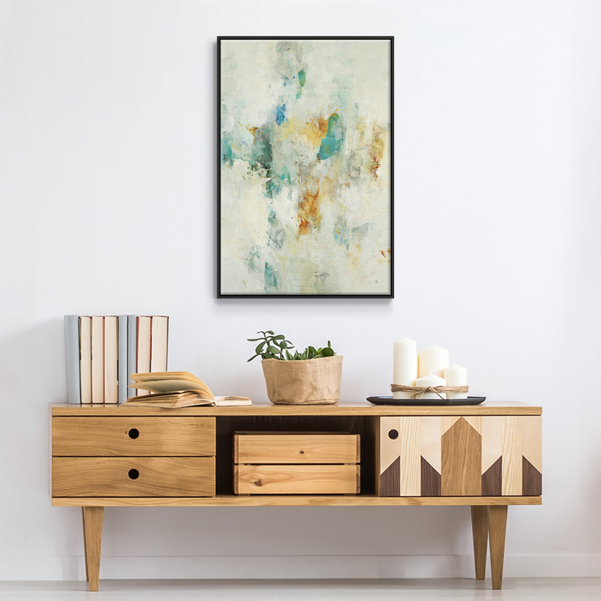 Let's Dance - Floater Framed Canvas Print