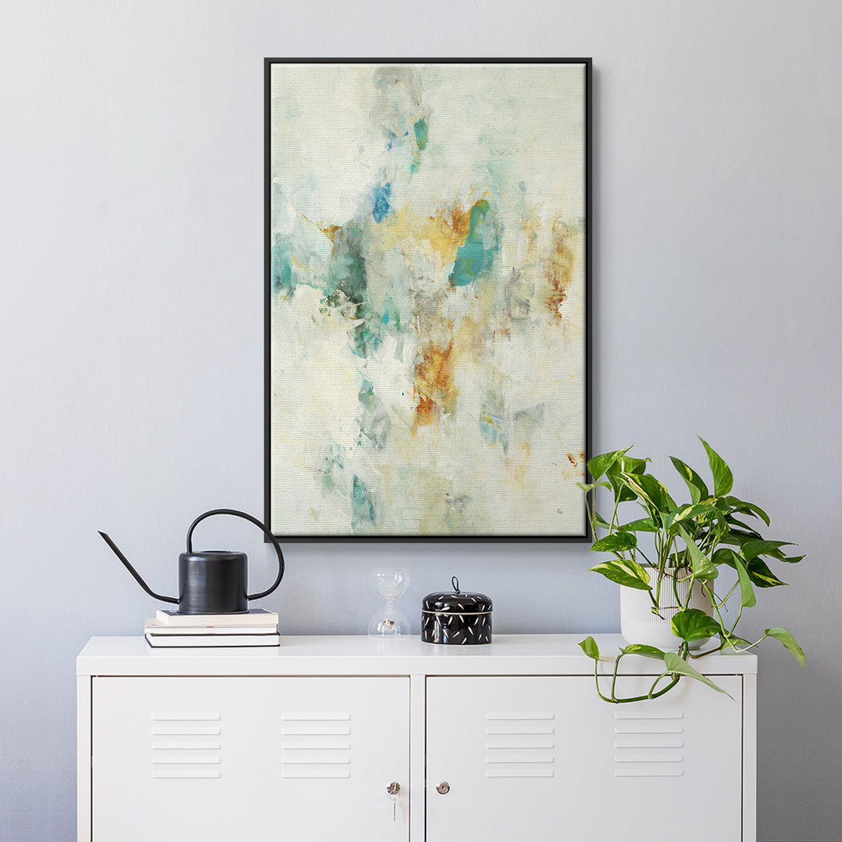 Let's Dance - Floater Framed Canvas Print
