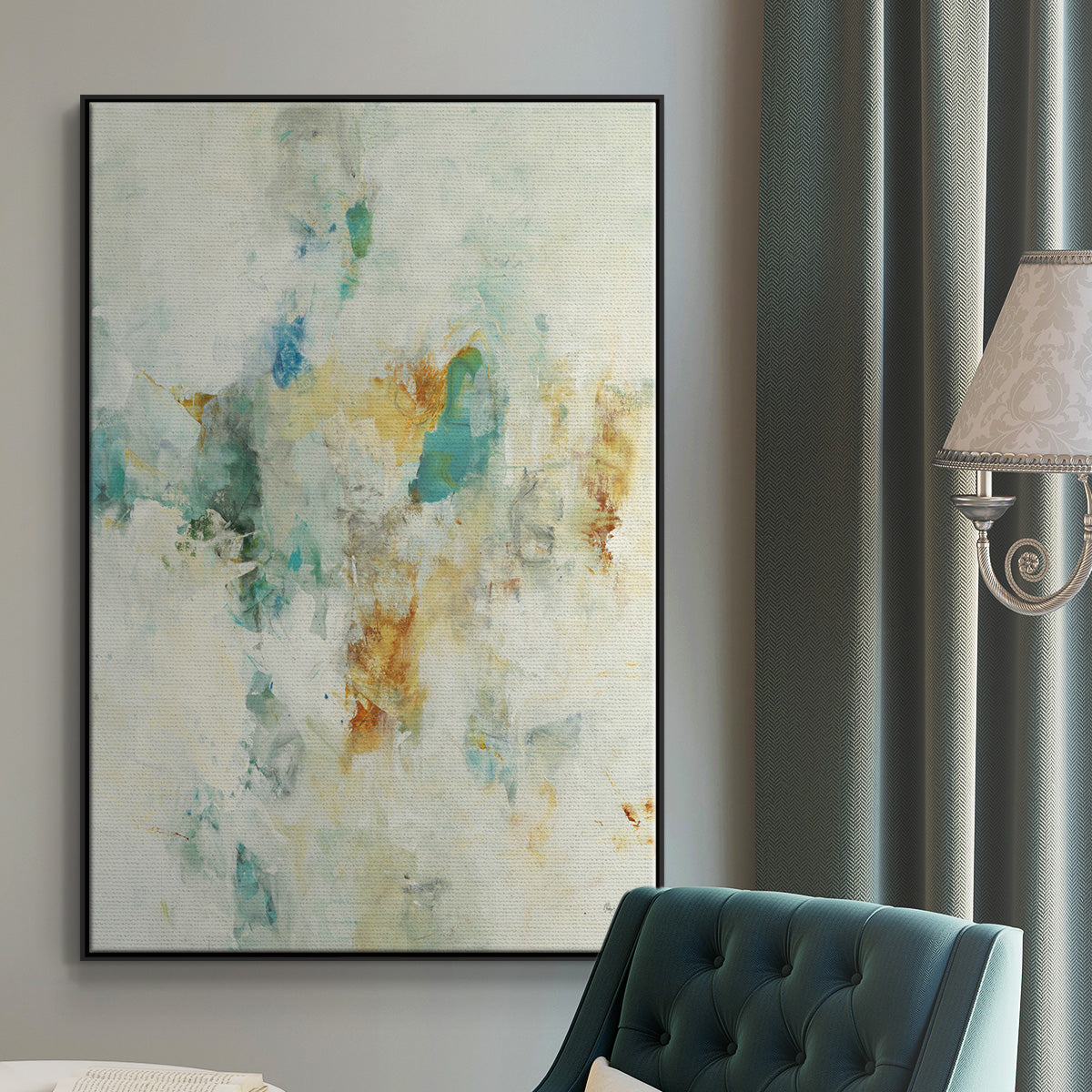 Let's Dance - Floater Framed Canvas Print
