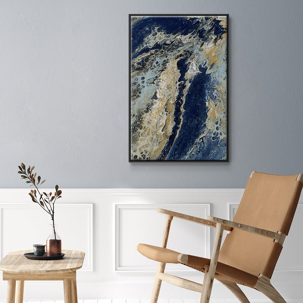C39 - Floater Framed Canvas Print